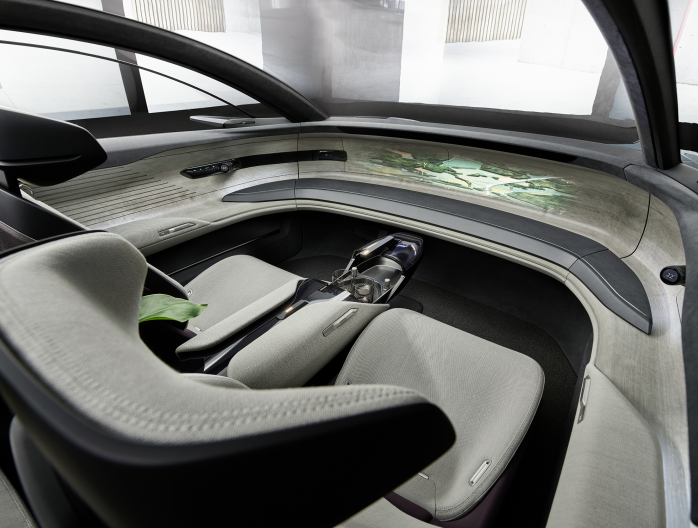 Audi grandsphere concept interieur